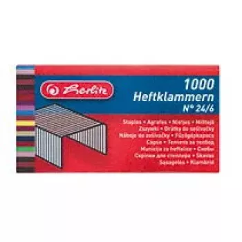 Staples Herlitz 8760514 1000 staples 24/6 Metal