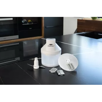 ESGE ESG 6500 iegremdējamais blenderis pelēks, caurspīdīgs, balts