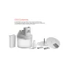 ESGE ESG 6500 iegremdējamais blenderis pelēks, caurspīdīgs, balts