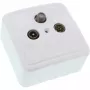 InLine ekranēta antenas ligzda AP/UP komplekts InLine 69983
