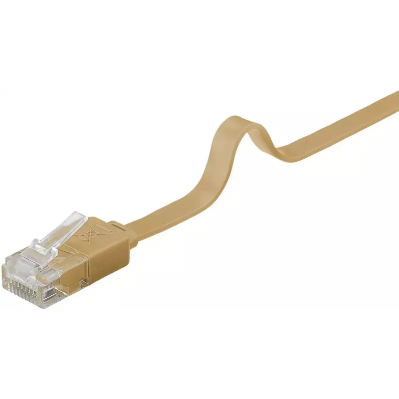 Tīkla kabelis Goobay 95886 Gaiši brūns 3m Cat6 U/UTP