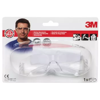 3M VAPCC drošības brilles Plastmasa Caurspīdīga
