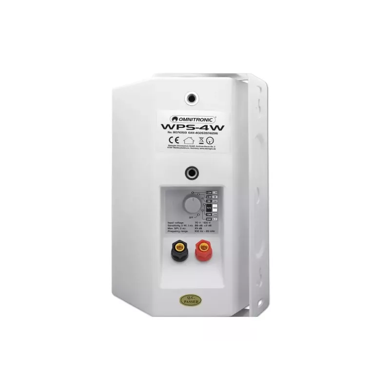 Divceļu skaļrunis Omnitronic 80710513 Balts Vadu 20 W