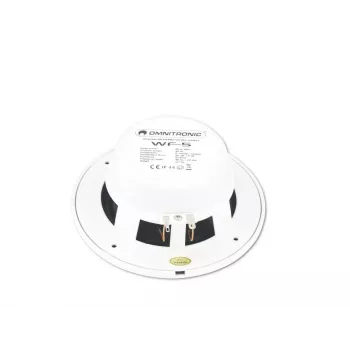 Divvirzienu skaļrunis Omnitronic 80710864 balts vadu savienojums 25 W