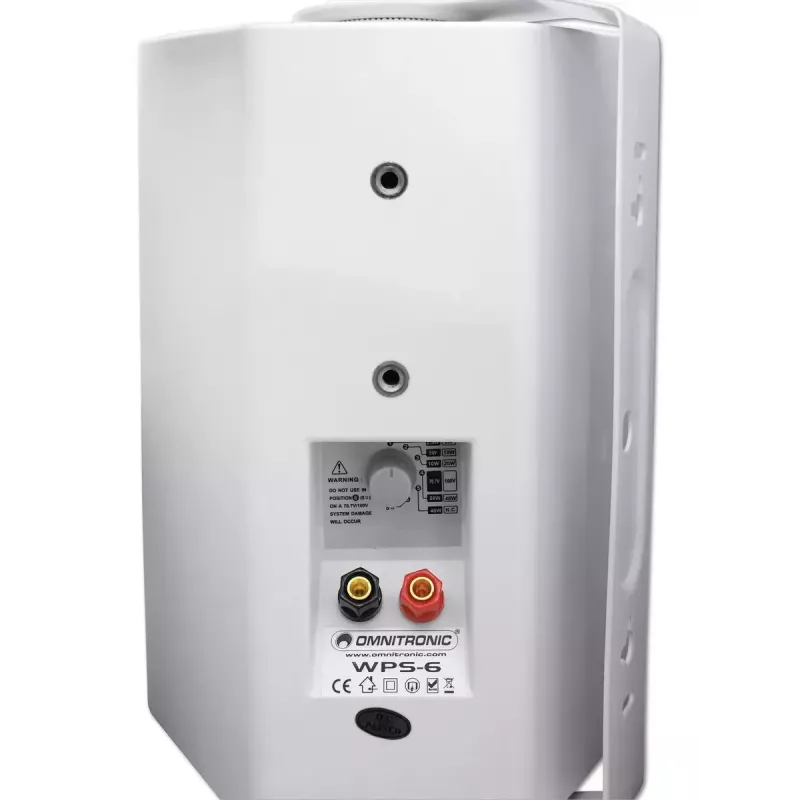 2-ceļu skaļrunis Omnitronic 80710533 Balts Vadu 40 W