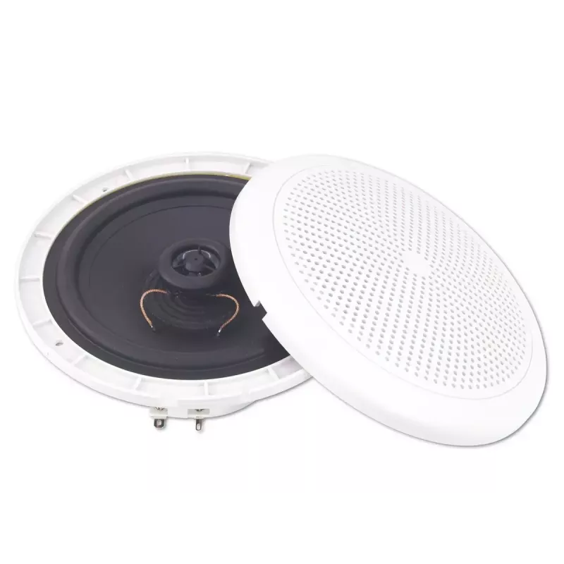 2-ceļu skaļrunis Omnitronic 80710865 balts, vadu, 25 W