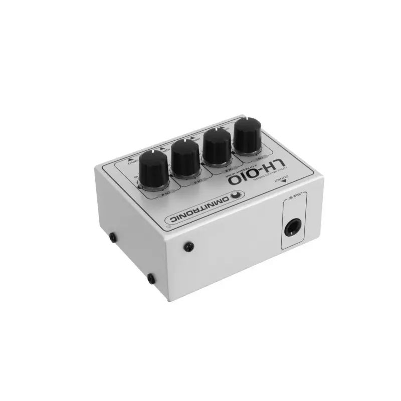 Mikseris Omnitronic LH-010 4 kanāli 20 - 20000 Hz Sudraba