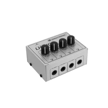 Mikseris Omnitronic LH-010 4 kanāli 20 - 20000 Hz Sudraba