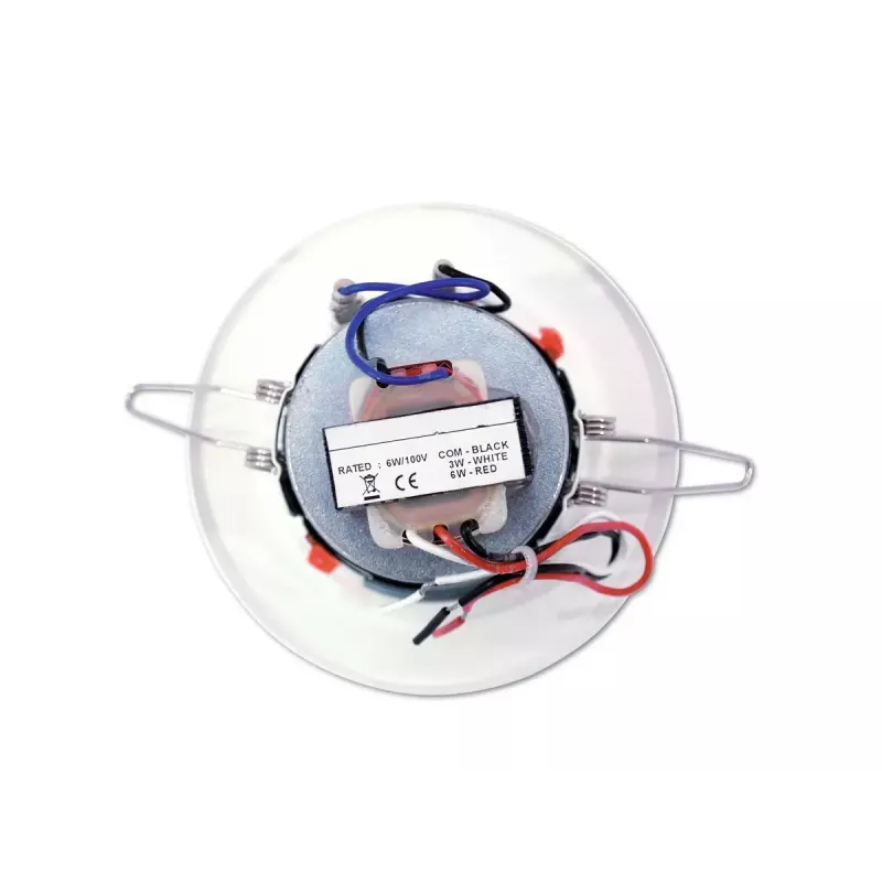 2-ceļu skaļrunis Omnitronic 80710202 balts vadu 6 W
