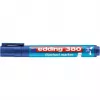 Marker Edding 4-380 — apaļais uzgalis, zila tinte, viens gabals, 16,6 g
