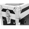 Flight case Roadinger 30107202 saplāksnis melns sudrabains 5,8 kg