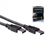 USB kabelis ACT USB 3.0 A vīr. – USB A vīr. 0,50 m