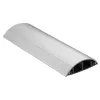 ACT vadu kanāls apaļš ar alumīnija pārsegumu 70 mm, pelēks, Alumīnijs, PVC, V-0, Līmlenta, 70 mm