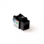 ACT CAT6A Keystone Jack neekranēts punch-down balts