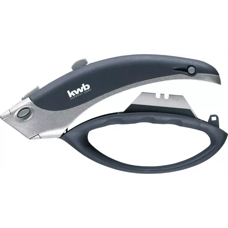 Utility Knife KWB 013400 Melns Razor Blade 170mm Length 6cm Blade