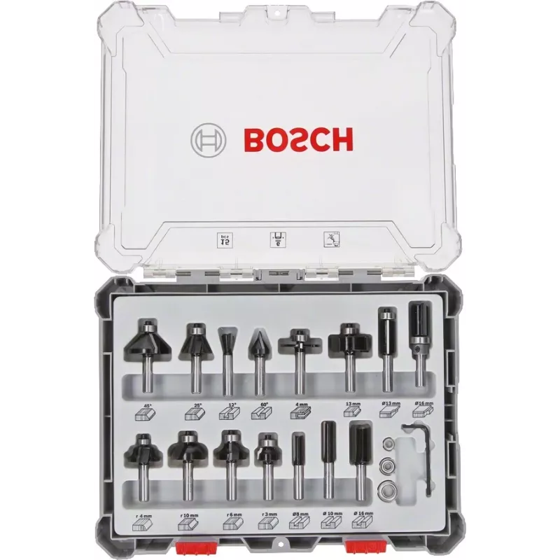 Bosch 2607017473 Uzgaļu komplekts 15 gab.
