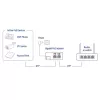 ACT Gigabit PoE+ (30W) injektors, Gigabit Ethernet, 10,100,1000 Mbit/s, IEEE 802.3, IEEE 802.3ab, IEEE 802.3af, IEEE 802.3at, IEEE 802.3u, melns, 30 V, 100–240 V