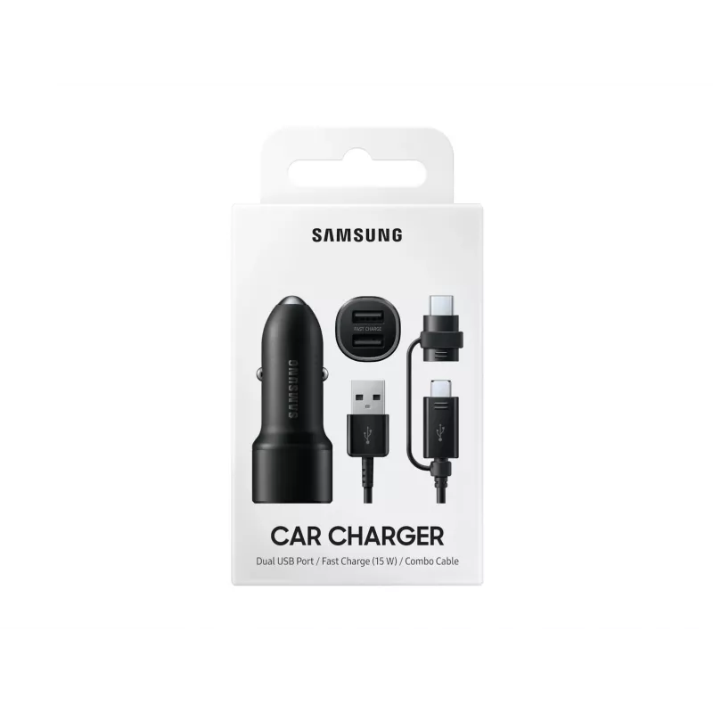Samsung EP-L1100WBEGWW mobilās ierīces lādētājs Universāls Melns Cigarešu aizdedzinātāja Auto