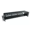 ACT Fiber panel High Density 2HE 12 MTP®-MPO kasetēm / keystone adaptera platēm