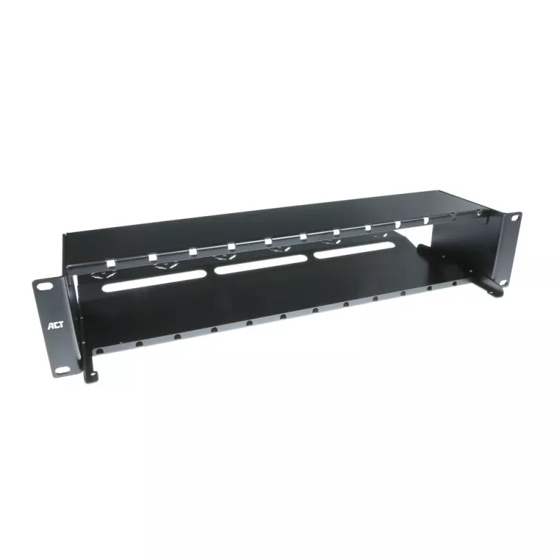 ACT Fiber panel High Density 2HE 12 MTP®-MPO kasetēm / keystone adaptera platēm