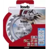 KWB 584157 ripzāģa asmens 18,4 cm skaidu plātnēm, cietkokam, plastmasai, mīkstkokam