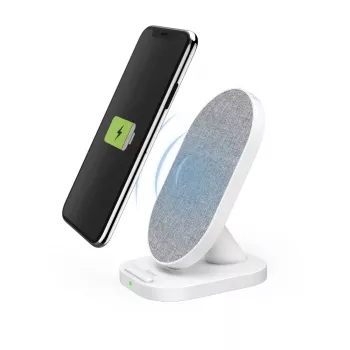 Hama QI-FC10S-Fab Smartphone balta USB Wireless charging Fast charging Indoor