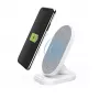 Hama QI-FC10S-Fab Smartphone balta USB Wireless charging Fast charging Indoor