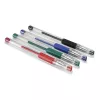 Hama Basic Capped gel pen Melns, Blue, zaļa, Red 4 gab.