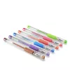 Hama Pastel Capped gēla pildspalva Zila, Brūna, Zaļa, Oranža, Rozā, Violeta 6 gab.