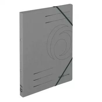Herlitz 50019434 kartona mape pelēka A4