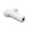 Hama 00201700 kabeļa savienotāja adapteris 3,5 mm Lightning balts