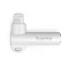 Hama 00201700 kabeļa savienotāja adapteris 3,5 mm Lightning balts