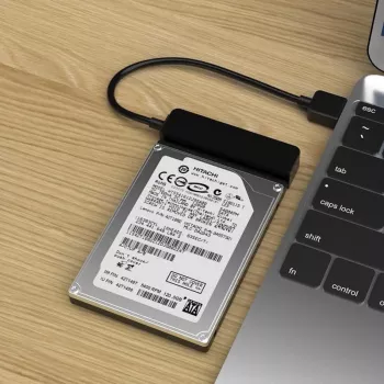 CoreParts MSUB3306 diska korpusa HDD/SSD korpuss Melns