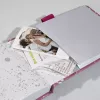 Sigel Jolie Beauty Pink Happiness JN338 piezīmju grāmatiņa, A6+, punktots, cietie vāki