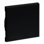 Legrand 765306 sienas plāksne/slēdža pārsegs, melns