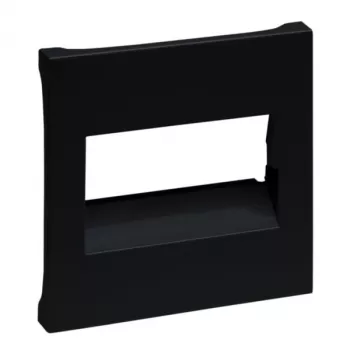 Legrand 765354 sienas plāksne/slēdžu pārsegs Melns