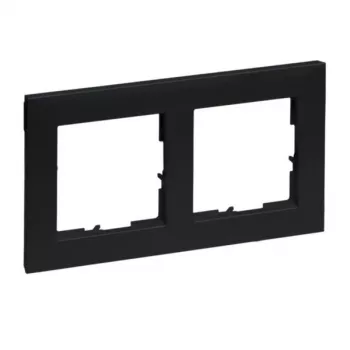 Legrand 765372 sienas plāksne/slēdža vāciņš Melns