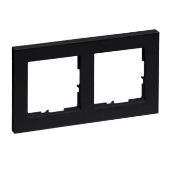 Legrand 765382 sienas plāksne/slēdža pārsegs Melna