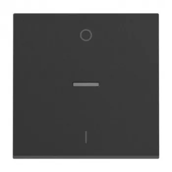 Legrand 765410 sienas plāksne/slēdžu pārsegs Melns
