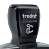 Pašrakstes teksta/datema zīmogs Trodat 5117 — nospiedums 4 x 46 mm, izmērs 89×52×160 mm