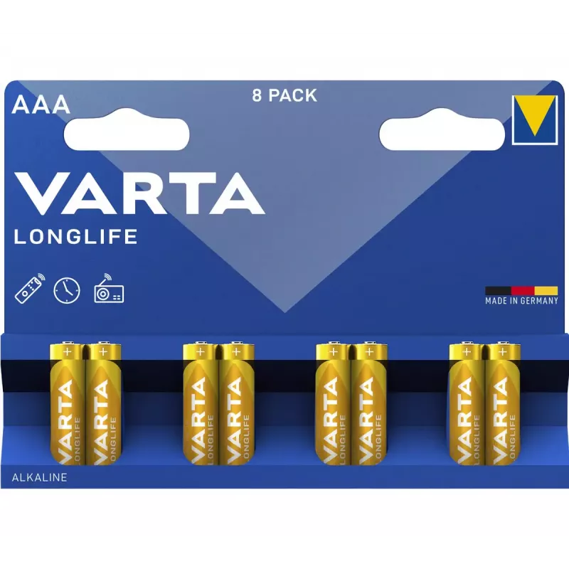 Vienreizlietojama baterija Varta 04103 AAA Alkaline 44.5mm 11.3g