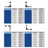 ACT Melns 2 meters U/UTP CAT6A LSZH Slimline komutācijas kabelis with RJ45 DC4902
