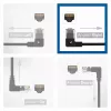 ACT Melns 0,5 m U/UTP CAT6A LSZH plānais savienotājkabelis ar RJ45 savienotājiem 90° leņķī pa labi un taisnu