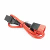 ACT Powercord C19 IEC Lock - C20 IEC Lock Dual Locking sarkans 3 m, PC3641