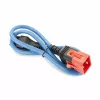 ACT Powercord C19 IEC Lock - C20 IEC Lock Dual Locking zils 1 m, PC3634