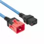 ACT Powercord C19 IEC Lock C20 IEC Lock Dual Locking zils 3 m 250 V 16 A