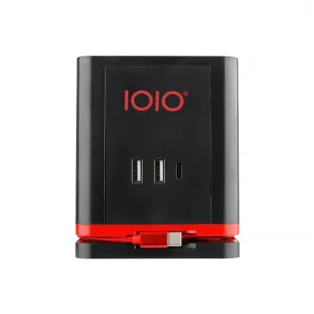 Olympia IOIO SW 1000 kontaktligzdu kubs, melns