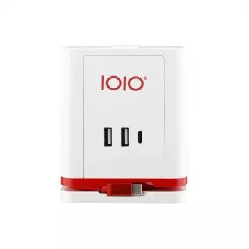 Olympia IOIO SW 1000 kontaktligzdu kubs, balts