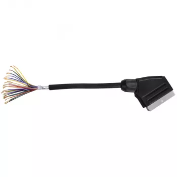 Hama 00205081 SCART kabelis 1,5 m SCART (21 kontaktu) melns