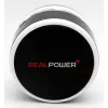 Rokas putekļsūcējs RealPower Mini Hoover-1 — darbināms ar baterijām, sausā tīrīšana, bezmaisa, AA baterijas, 90 min darbības laiks, melns/balt